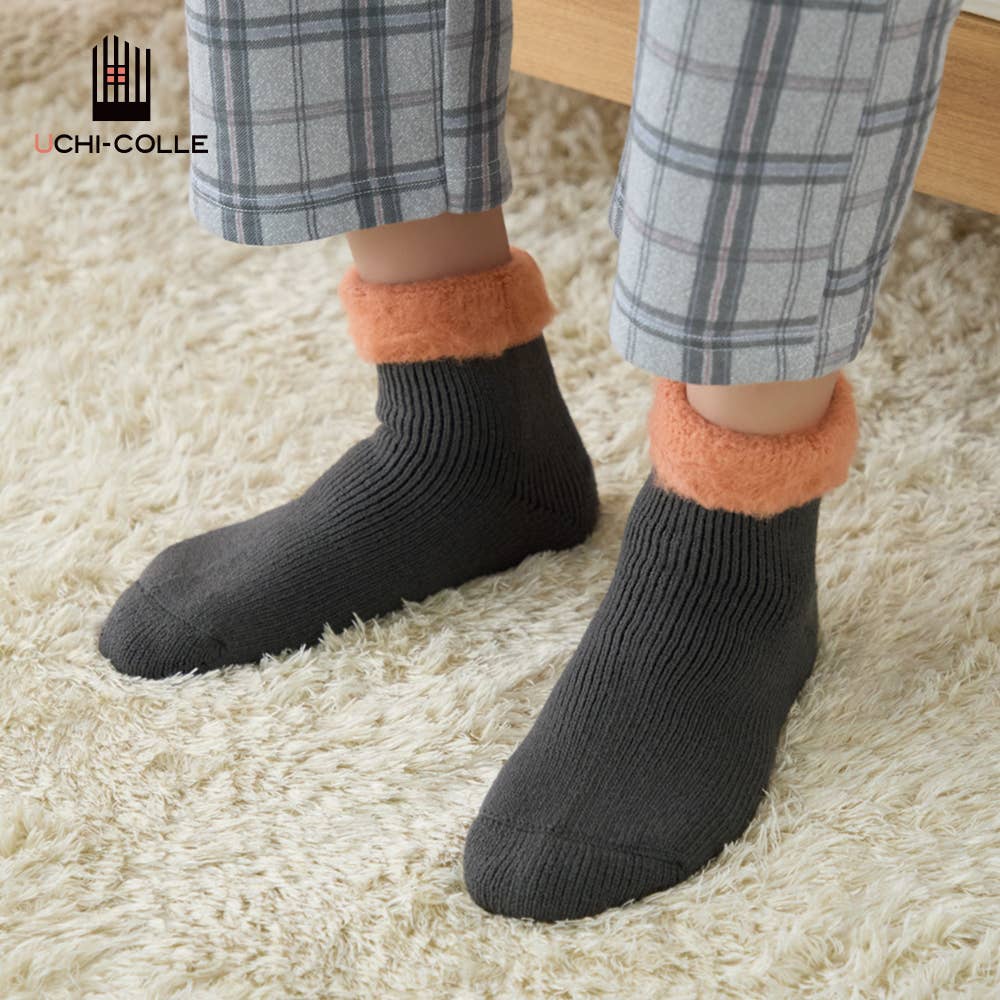 男款 【裡拉絨】 短版家居襪 【SALE】